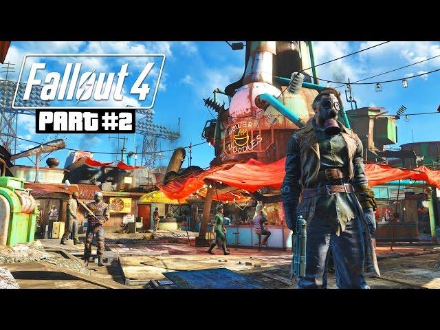 Fallout 4 Gameplay Walkthrough, Part 2 - DIAMOND CITY!!! (Fallout 4 PC Ultra Gameplay)