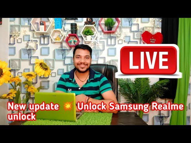 Technical Deepak2020 is going live! New update  Unlock Samsung Realme unlock