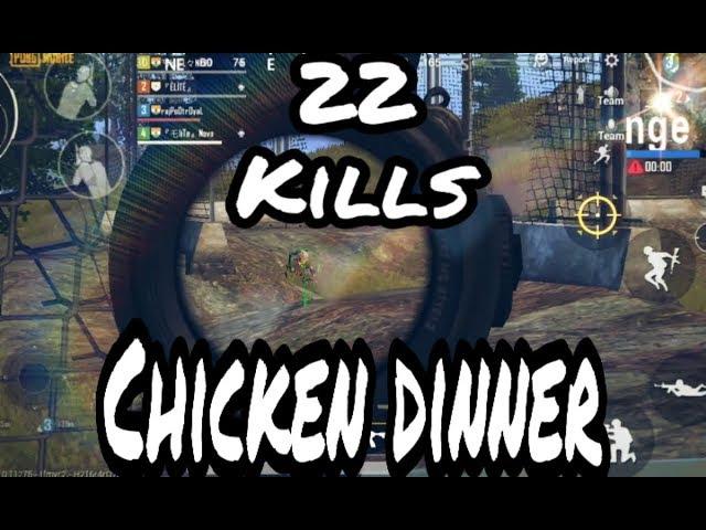 22 Kills with Chicken Dinner | Elite Yodha