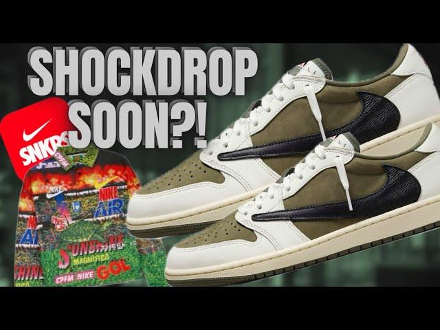 TRAVIS SCOTT MEDIUM OLIVES SHOCKDROP TODAY ALL DAY CAMPOUT! & WU TANG EARLY DROP TODAY!