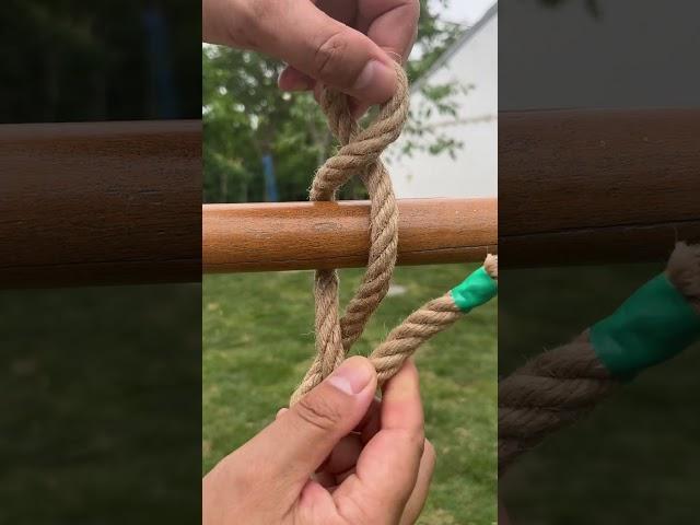 WOW... Super Easy Knot.
