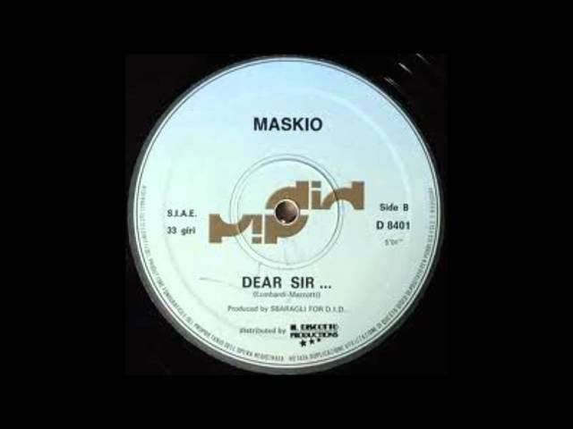 MASKIO-Dear Sir 12"+instrumental