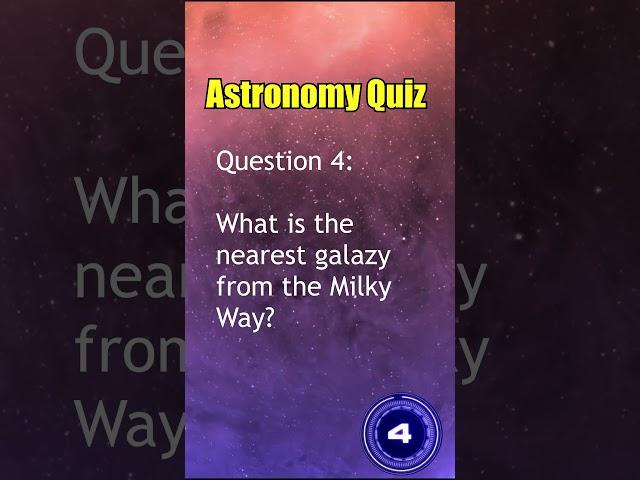 Astronomy Quiz! Mixed Difficulty