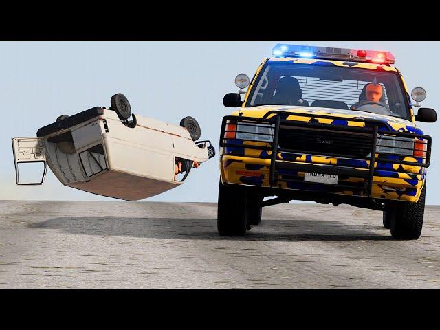 Cars VS Angry Driver Road Rage  - BeamNG Drive Nation