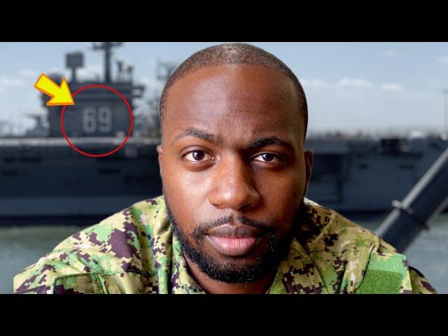 Living On Board a Floating City | Navy Aircraft Carriers