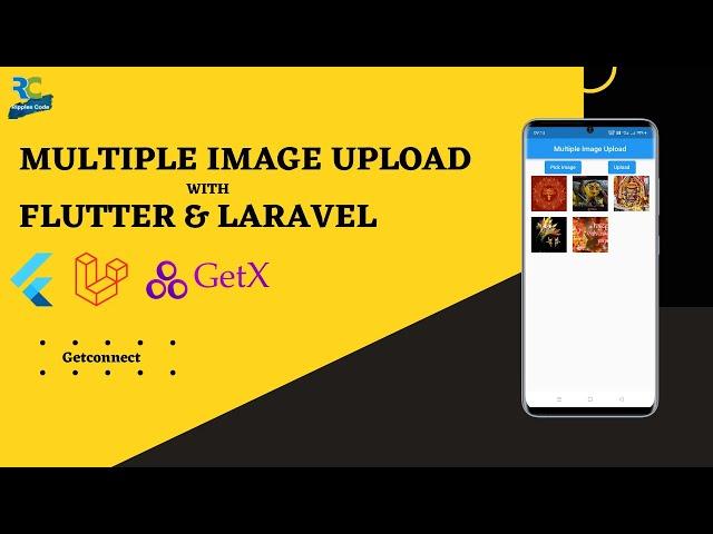 Multiple Image Upload using Flutter GetX & Laravel API || Flutter || GetX