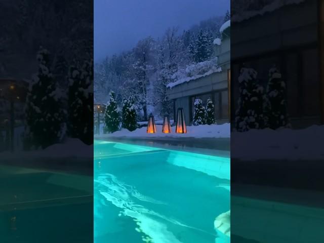 Spa in Switzerland  #luxury #fy #shorts