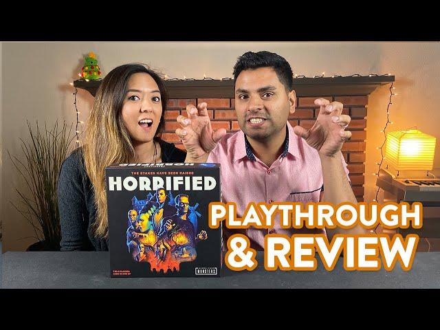 Horrified Board Game - Playthrough & Review