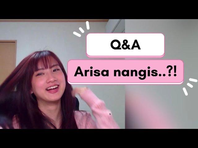 Lagi Q&A sampe Arisanya nangis. . .