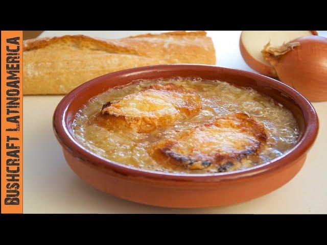 Onion soup (recipe for camping)