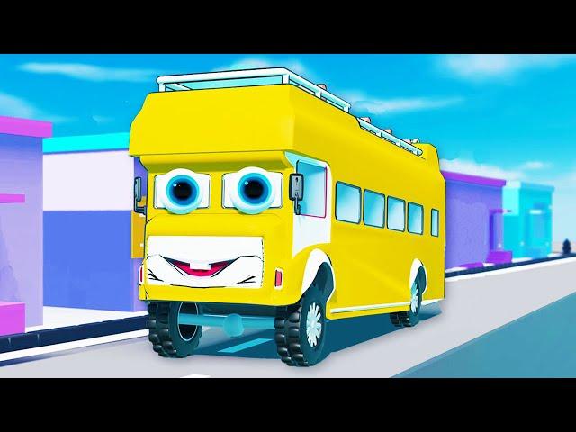 Bus Wash Song | Bus Rhymes + More Nursery Rhymes & Kids Songs Collection