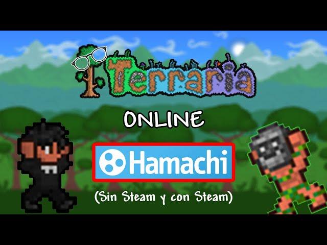 COMO JUGAR TERRARIA ONLINE CON TUS AMIGOS EN HAMACHI (1.4.4.9)