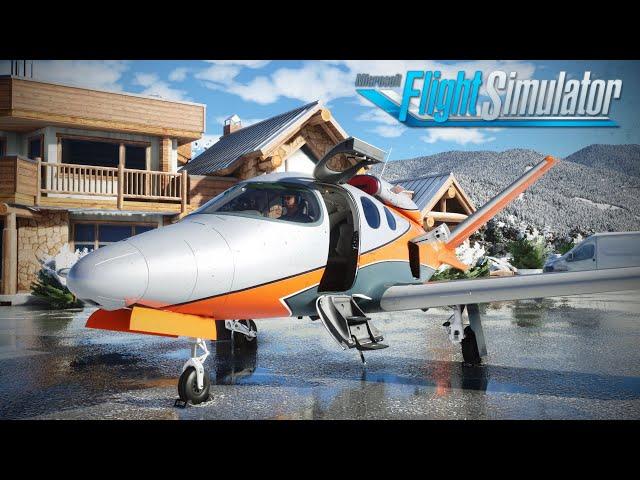 FlightFX Cirrus SF50 Vision Jet | Full Flight Review | Sedona - Aspen | Microsoft Flight Simulator