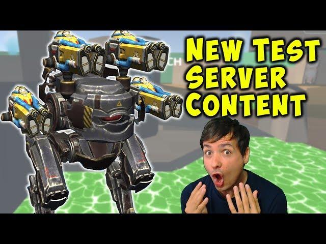 NEW War Robots REBALANCE & Content - Test Server Gameplay WR