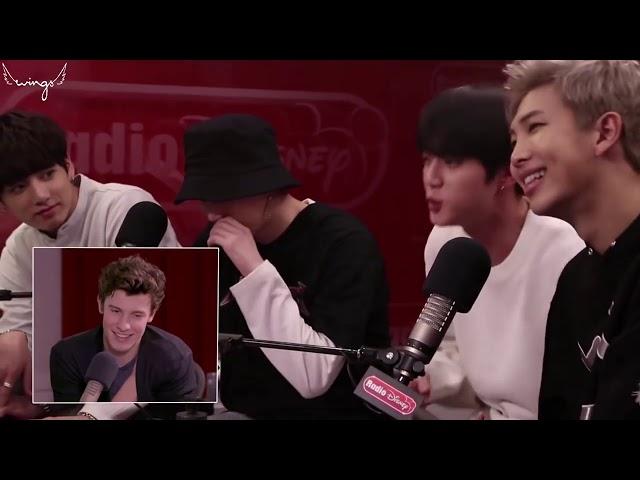 [RUS SUB] [РУС САБ] Shawn Mendes Reacts to BTS .