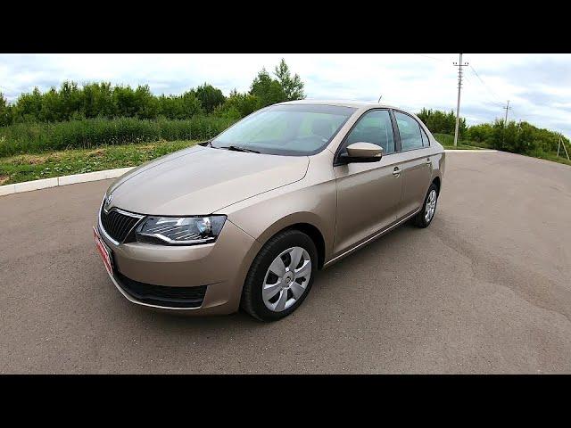 2017 Skoda Rapid 1.6L MPI (110) ВМЕСТИТЕЛЬНЫЙ И ПРАКТИЧНЫЙ. ОБЗОР И ТЕСТ.