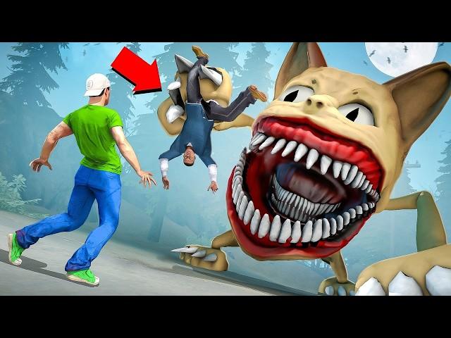 BU GOT SCARED DON’T BE AFRAID DEVOURER in GTA 5! Scary Meme Cat in GTA 5