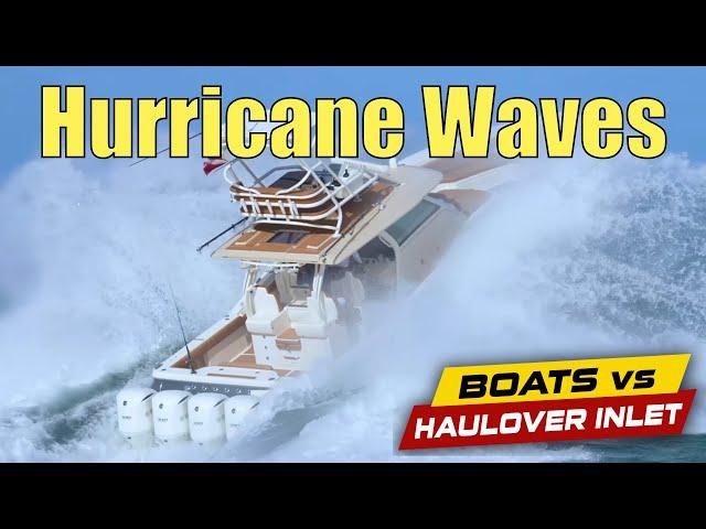 Boats vs Massive Waves | Boats vs Haulover Inlet