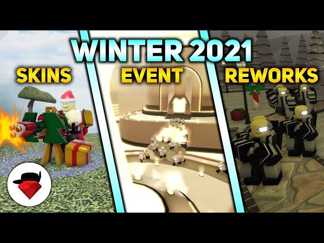 Winter 2021: What's New? (Cold Construct War) | Tower Blitz [ROBLOX]