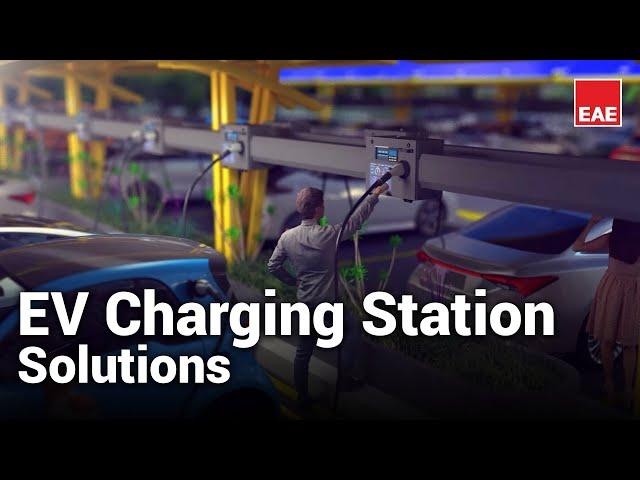 Safe and Innovative Solutions from EAE for Electric Vehicle Charging Stations!