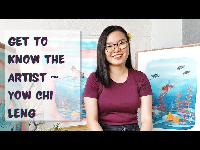 Get to know the Artist ~ Yow Chi Leng | Inner Joy Art Gallery, Malaysia