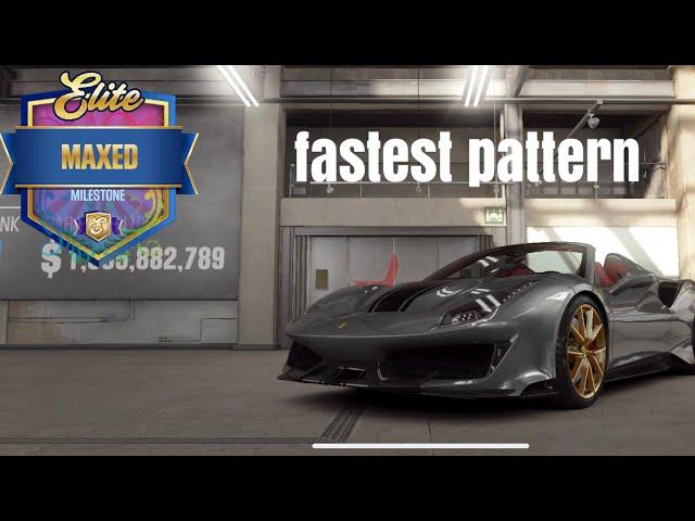 【CSR2】488 Pista Spider (elite 50), shift & tune for 7.461 (faster shift pattern)