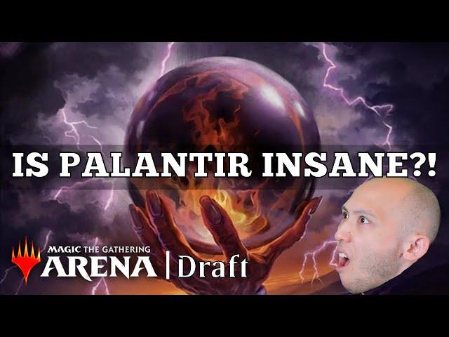 IS PALANTIR INSANE?! | Lord of the Rings: Tales of Middle-earth Draft | MTG Arena