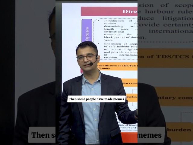 Aditya Sir addressed MEMES of Tax at ₹1276000 #shorts #upsc #ias