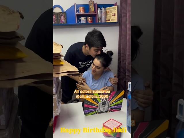 Happy birthday didi wagle ki duniya #allactors #sheehan #atharva #happybirthday #birthday #bhai