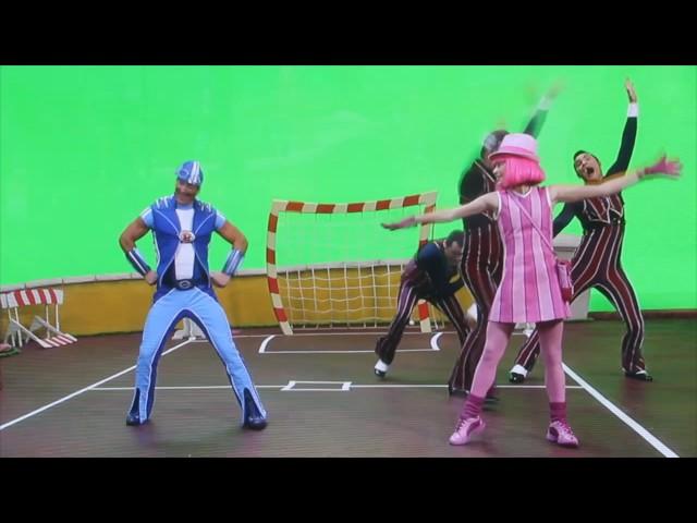 We are Number One -Lazytown Behind the scenes with Chloe Lang