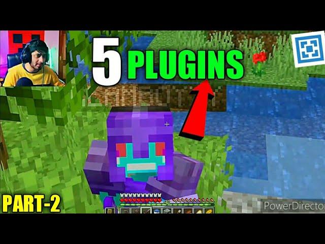 I Added 5 Plugins Like Himlands For My Smp [PART-2]..