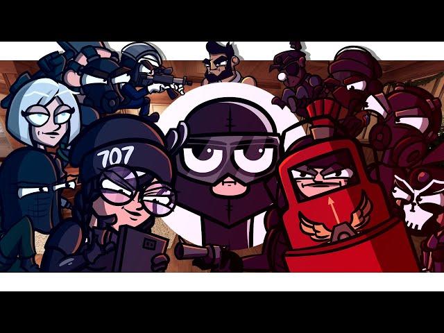 SIEGE TALES - ALL EPISODES vol.3 (Rainbow Six Siege Cartoon)