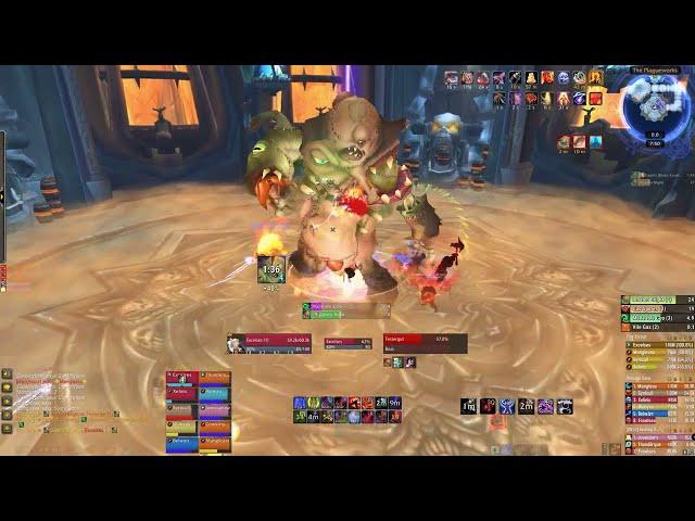 Blood Death Knight Solo Tanking Heroic Festergut