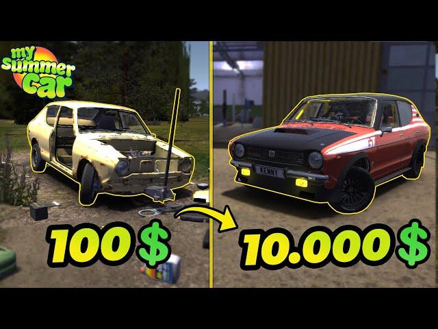 $100 vs $1000 vs $10,000 SATSUMA!  | My Summer Car #85