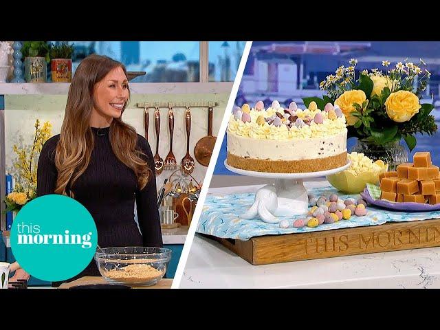 Fitwaffle's No-Bake Easter Cheesecake and Vanilla Honey Fudge | This Morning