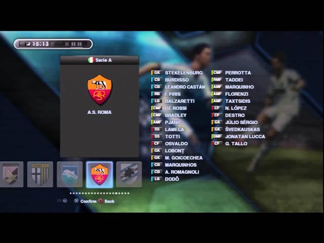 Pes 2013 Importing your team