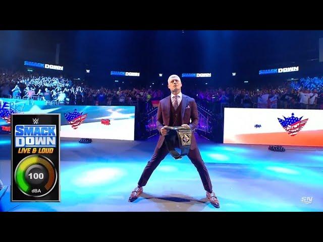 Cody Rhodes Entrance: WWE SmackDown in Germany, Aug. 30, 2024