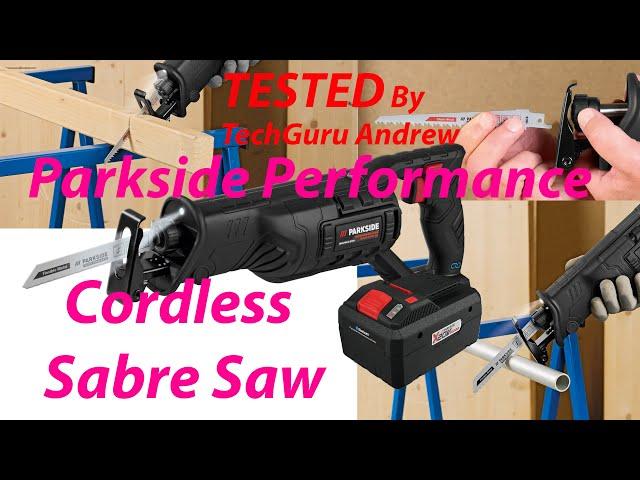 Parkside Performance Cordless Sabre Saw 20V PSSAP 2028 B2