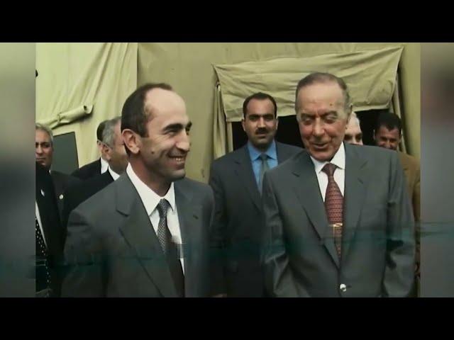 Robert Kocharyan & Heydar Aliyev /1999 / Ռոբերտ Քոչարյան & Հեյդար Ալիեվ