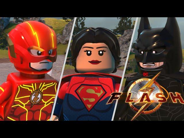 The Flash - Every Characters Power and abilities In LEGO Video Game