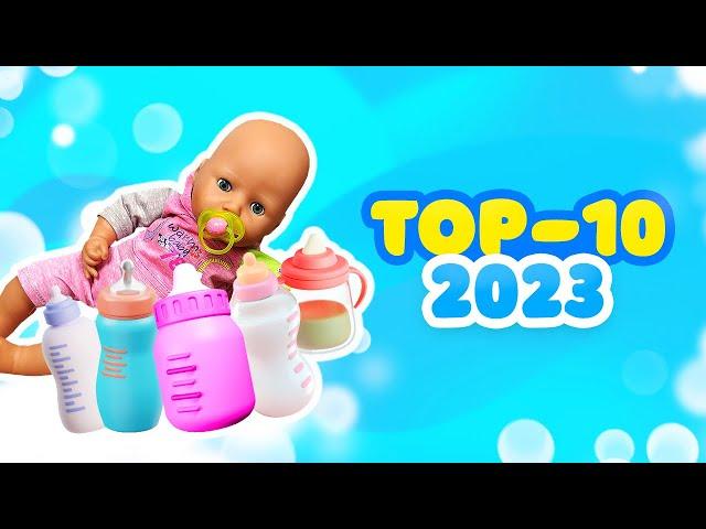 Top 10 vídeos con la bebé Annabelle de 2023. Cómo mamá. Juguetes Baby Born.