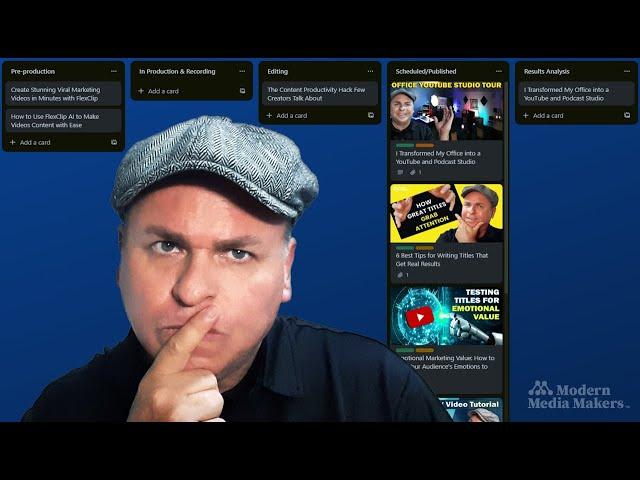 Trello Tutorial to Improve Workflow for YouTubers and Podcasters