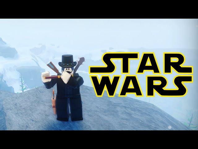 Playing Star Wars - Imperial March and Throne Room theme on Flute (Roblox)