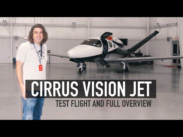 It doesn't need a pilot! Cirrus Vision Jet - Full review and test flight