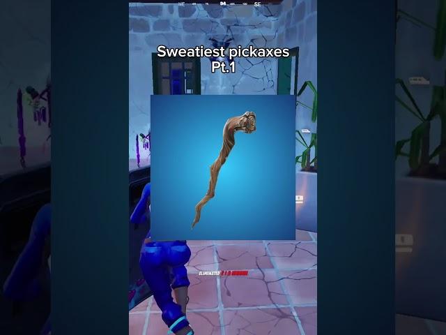 SWEATIEST Pickaxes in Fortnite!  #shorts