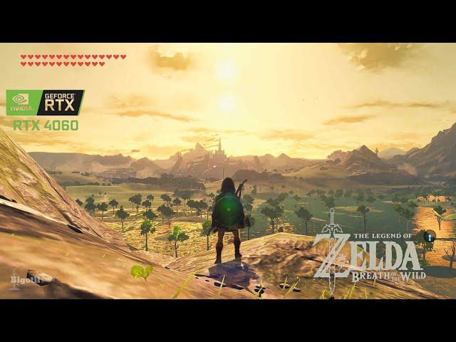 Beautiful BOTW running at RTX 4060 Laptop GPU