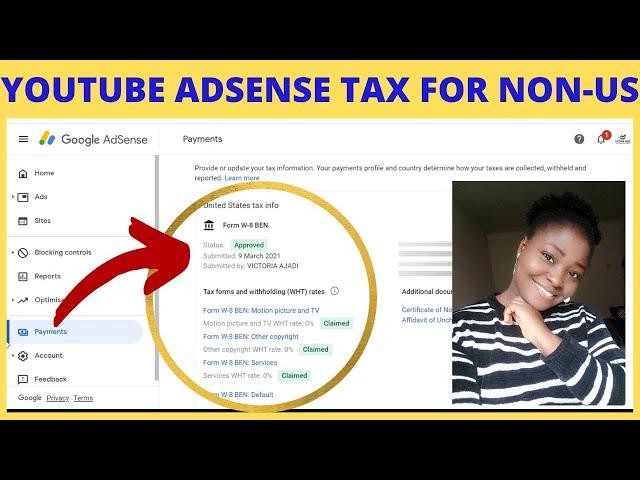 How to fill Youtube Adsense Tax Info for non US Youtube Creators in 2023 |Get 0% Witholding Tax Rate