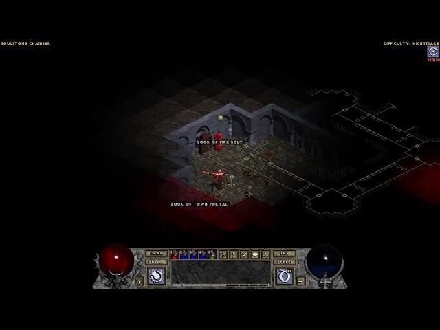 Diablo 1 HD (Belzebub Mod) - Items and Spell Books farming