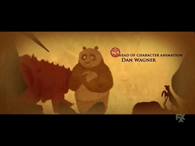 Kung Fu Panda 3 (2016) end credits (FXX live channel)