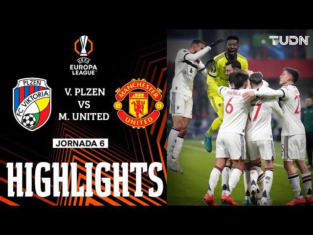 HIGHLIGHTS - Viktoria Plzn vs Manchester United | UEFA Europa League 2024/25 | TUDN